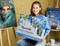 Figured'Art Paint by Numbers Kit for Adults with Frame Beautiful Eyes 16"x20" - Craft Art Painting DIY Kit Canvas Already Stretched on a Wooden Frame